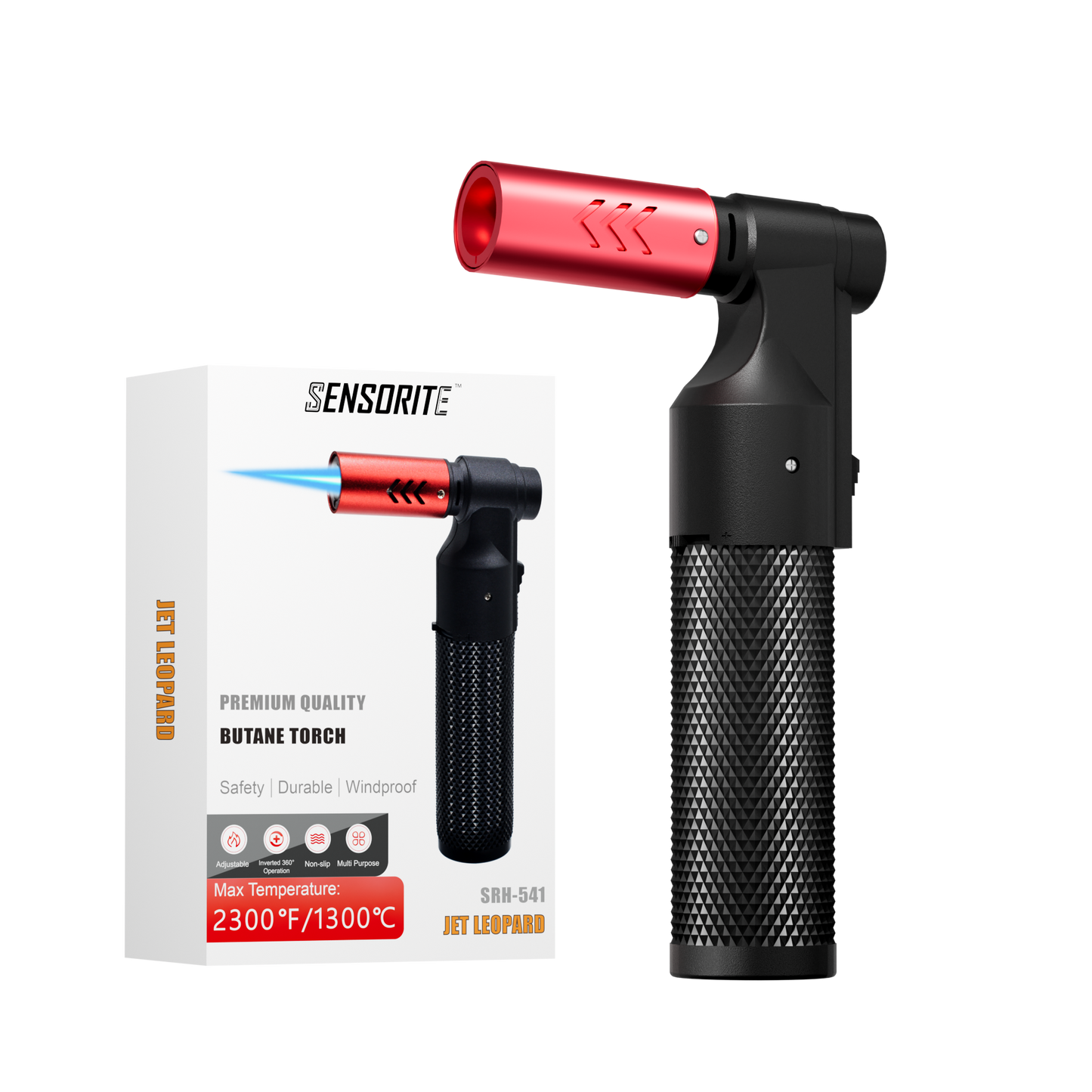 SENSORITE Premium Butane Torch — Professional-Grade Culinary & Outdoor Torch - Sensorite