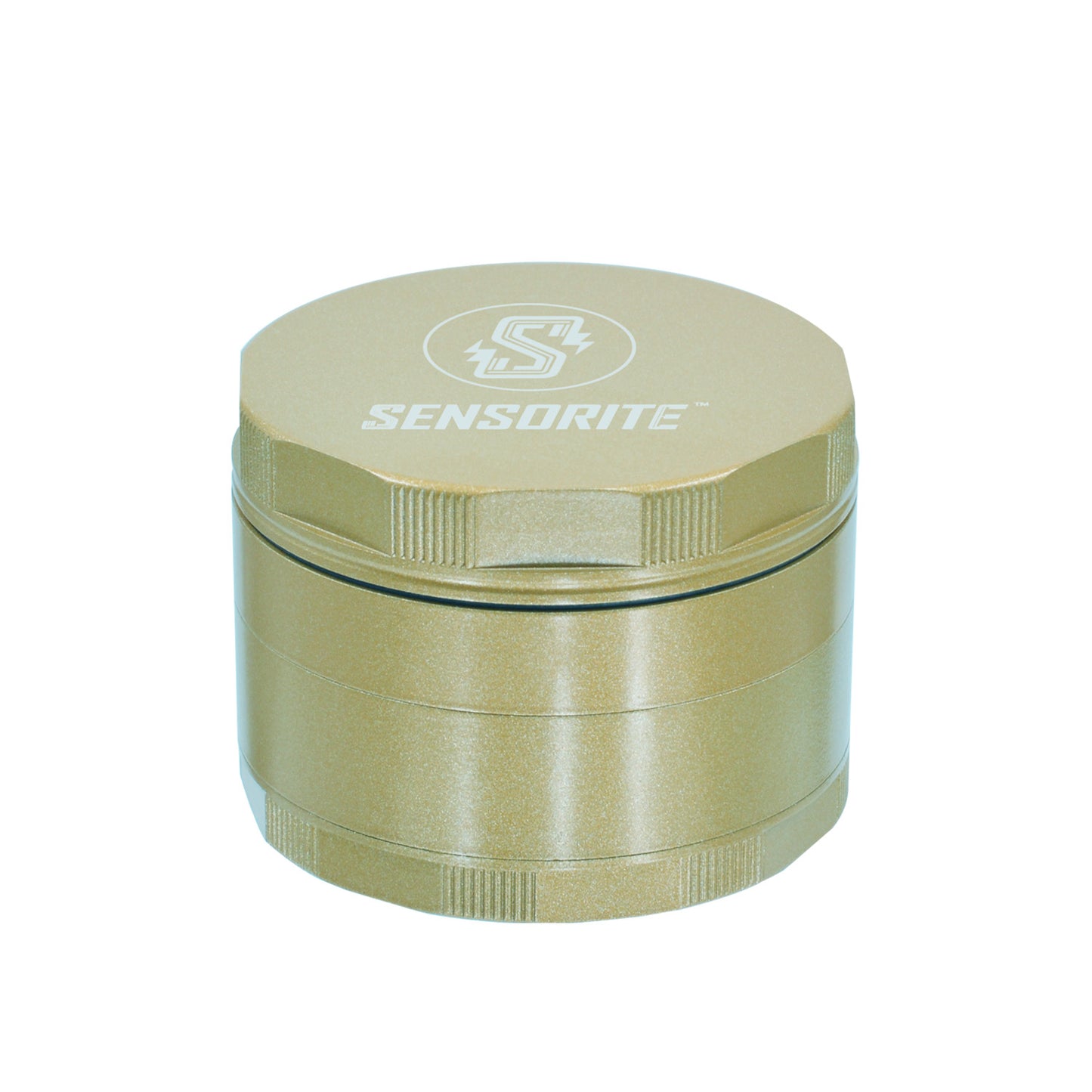 SENSORITE 2.5-inch Fully Non-stick Coated Aluminum Grinder with Smooth Finish & Double Blades Teeth - Sensorite