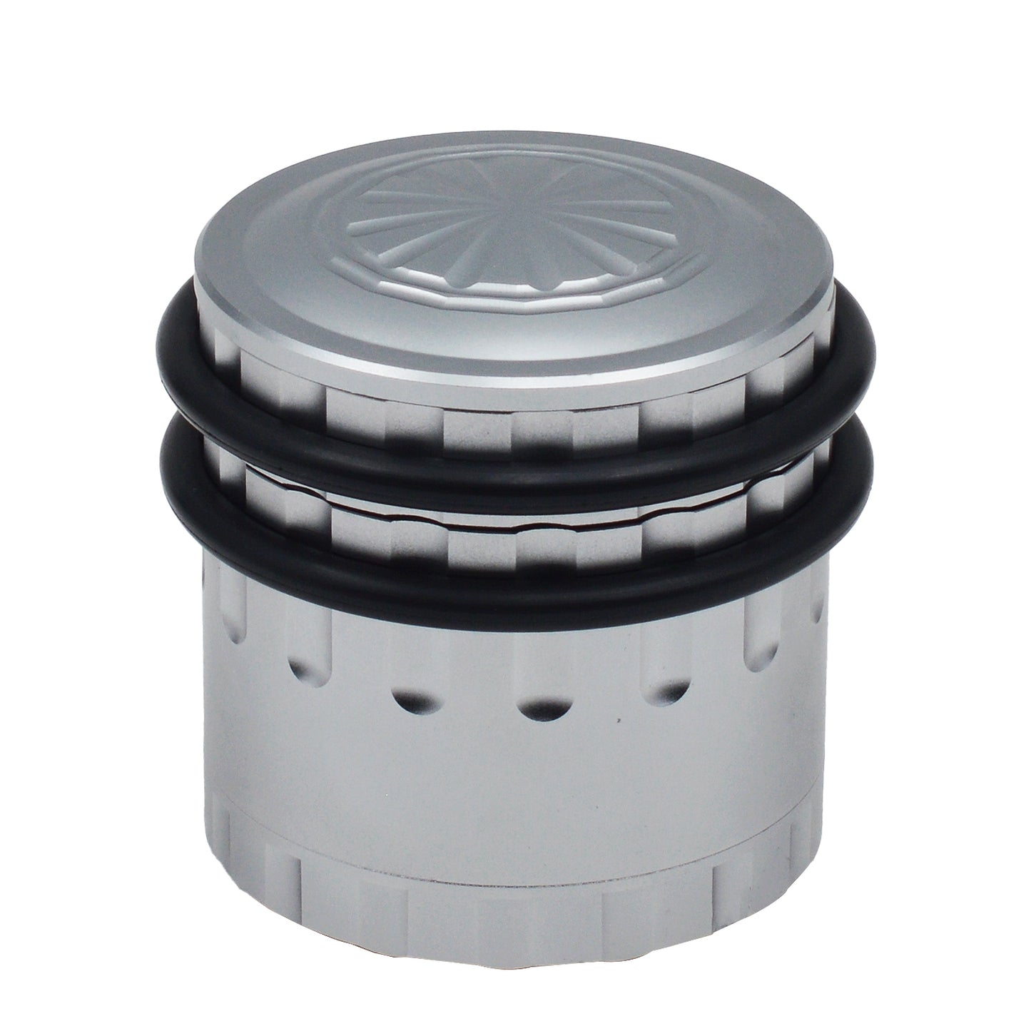 Sensorite Millstone 63mm Hard Anodized Grinder with Top Storage & Easy-Clean Ring Sensorite