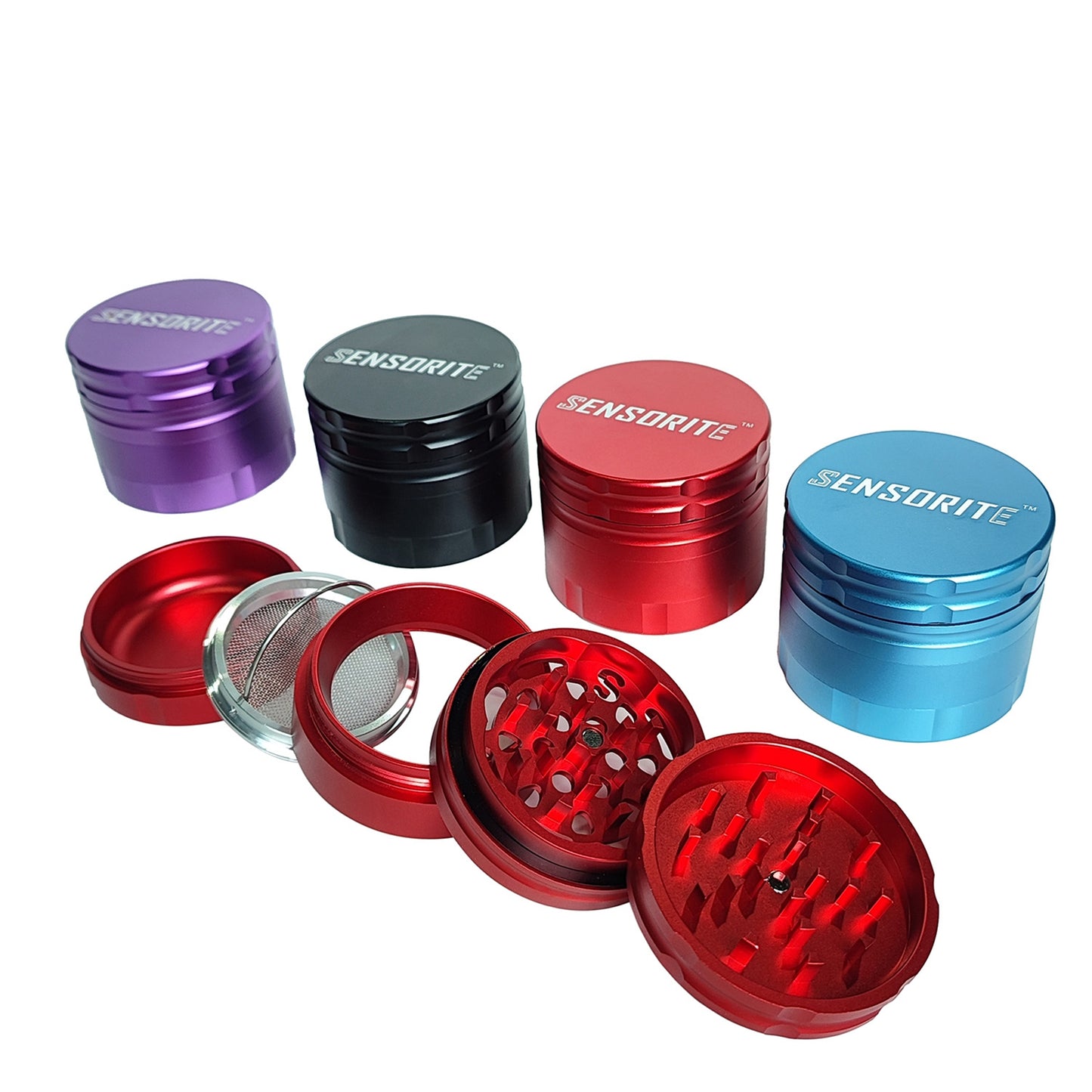 Sensorite Renew 63mm Modular Grinder with Double-Blade Teeth & Removable Screen SENSORITEUSA