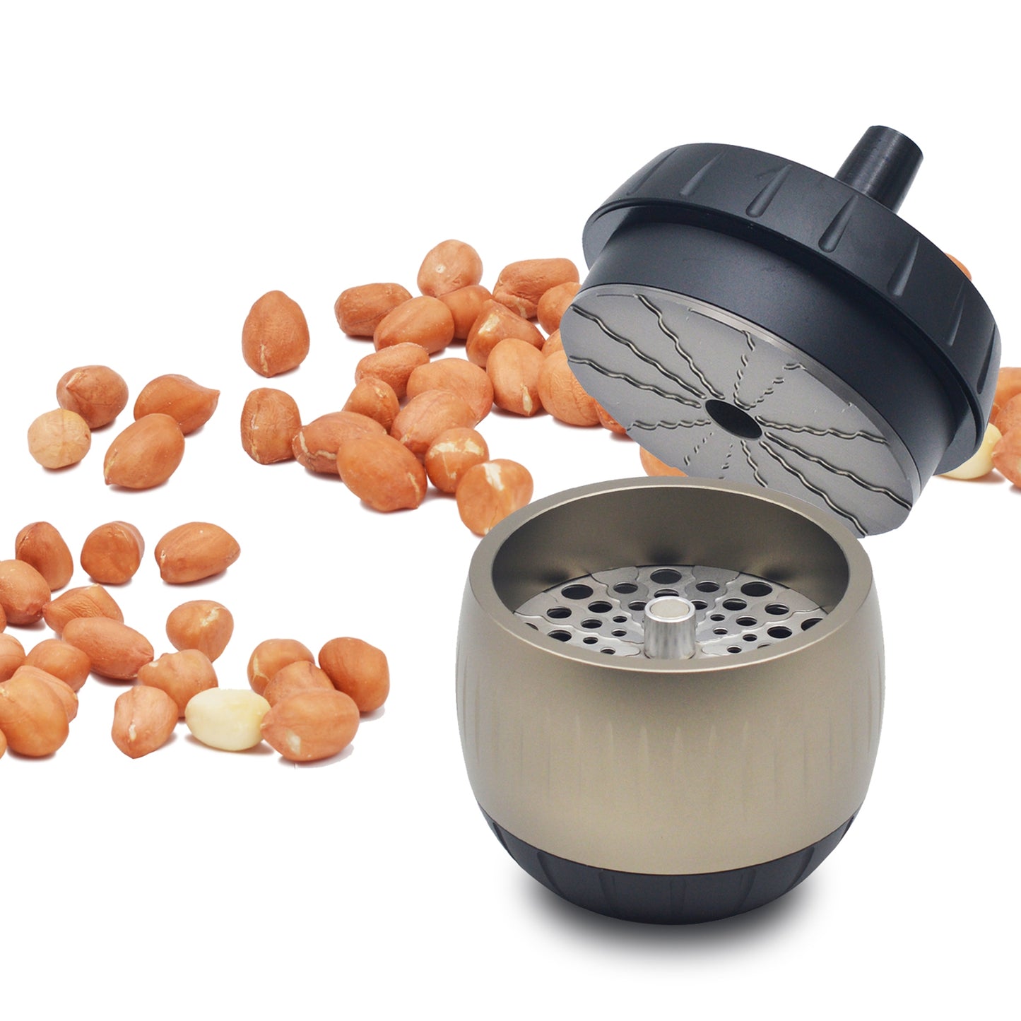 Sensorite Grapevine Grinder & Cone-Filler System with Integrated Funnel & Packer Tool