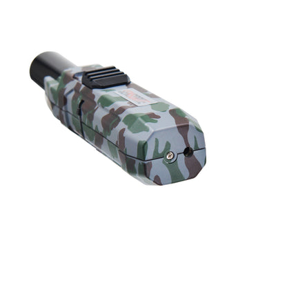 SENSORITE Camo Jet Torch — Compact Refillable Butane Lighter with Adjustable Flame - Sensorite