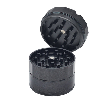 SENSORITE 4-Part East Grip Aluminum Grinder with Fully Non-stick Coating & Ashtray Top Lid - Sensorite