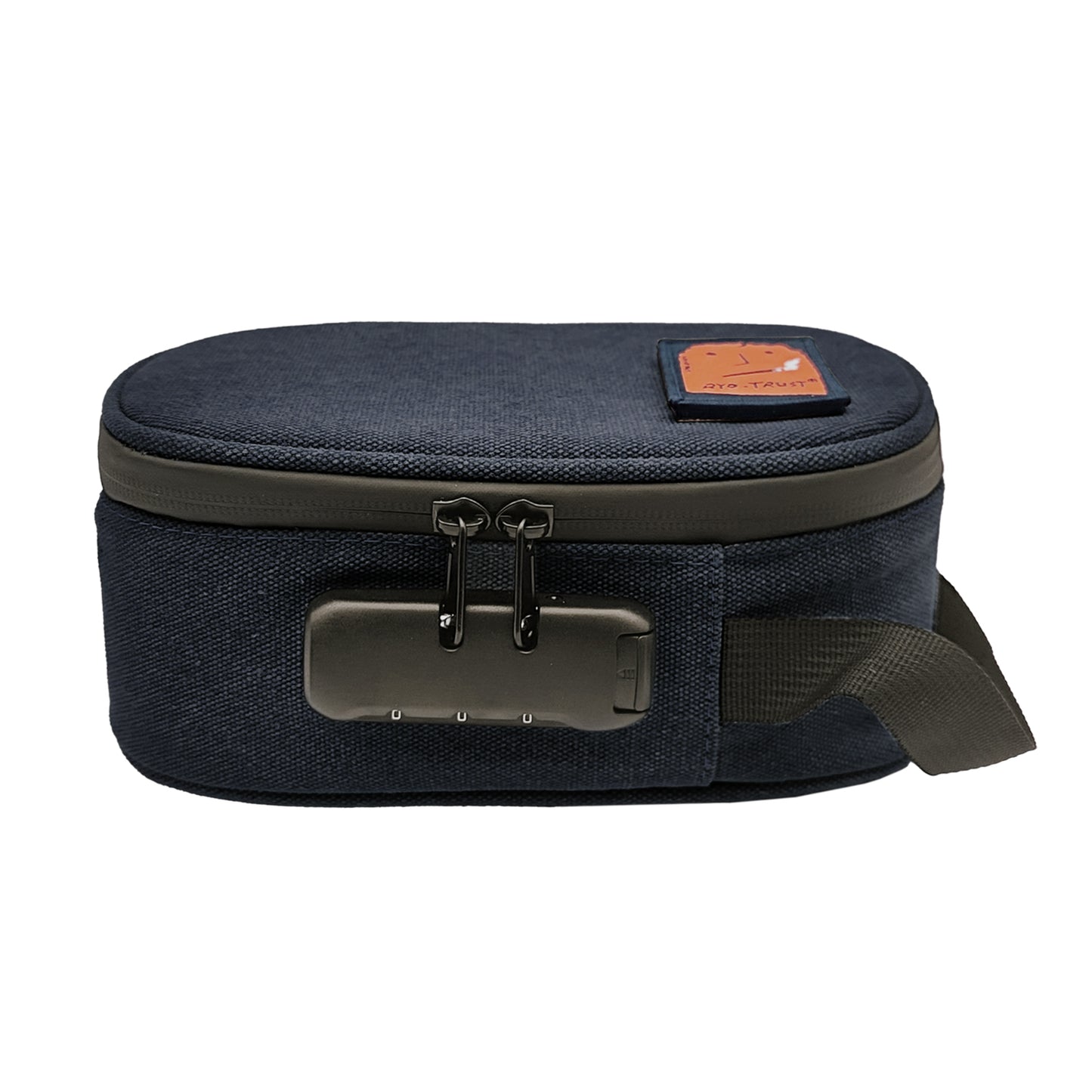 SENSORITE Smell Proof Canvas Bag with 3-digit Password Lock & 2 Removable Padded Dividers - Sensorite