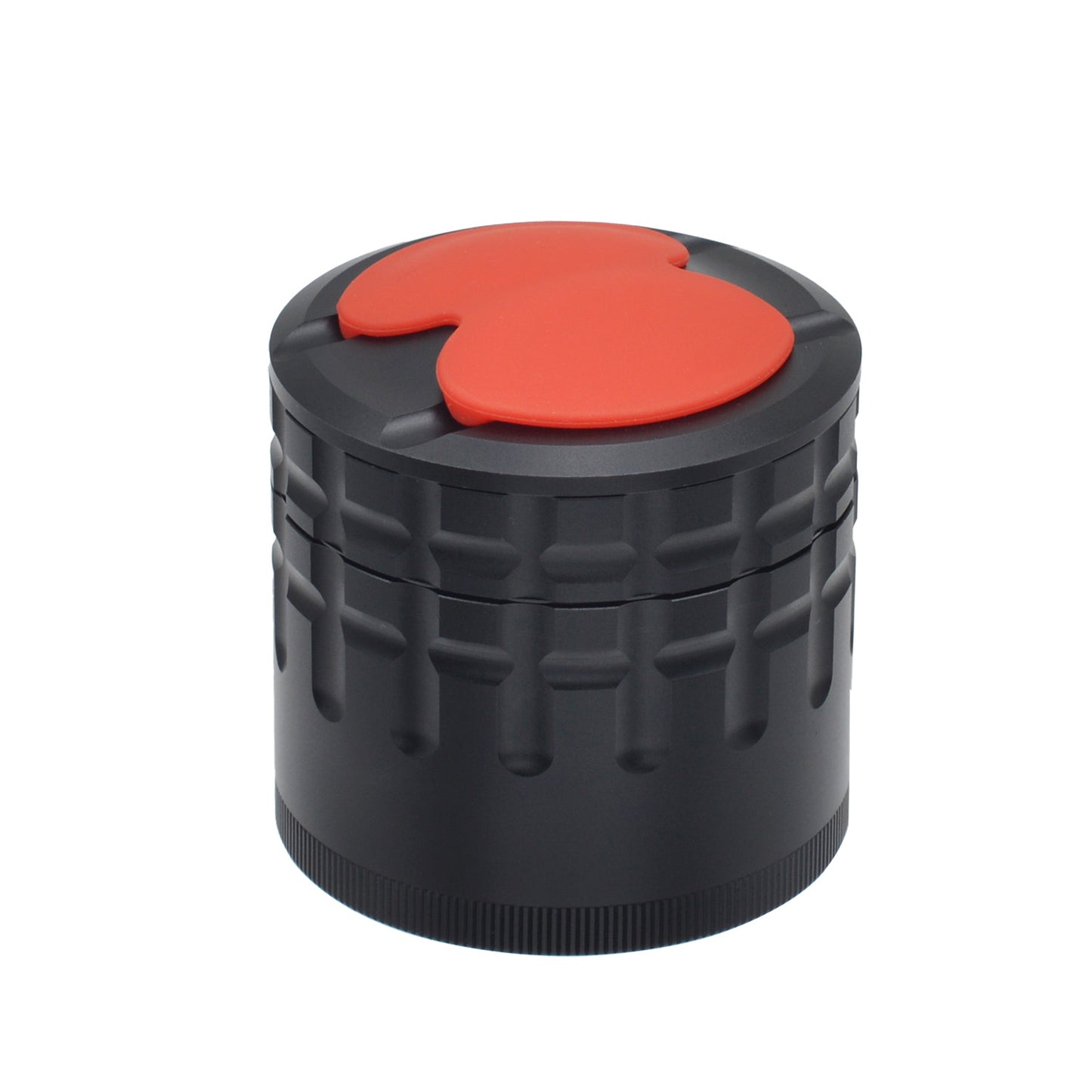 SENSORITE 5-Part Mill Style Aluminum Grinder With Non-Stick Coated Shredder Plates & Ashtray Lid - Sensorite
