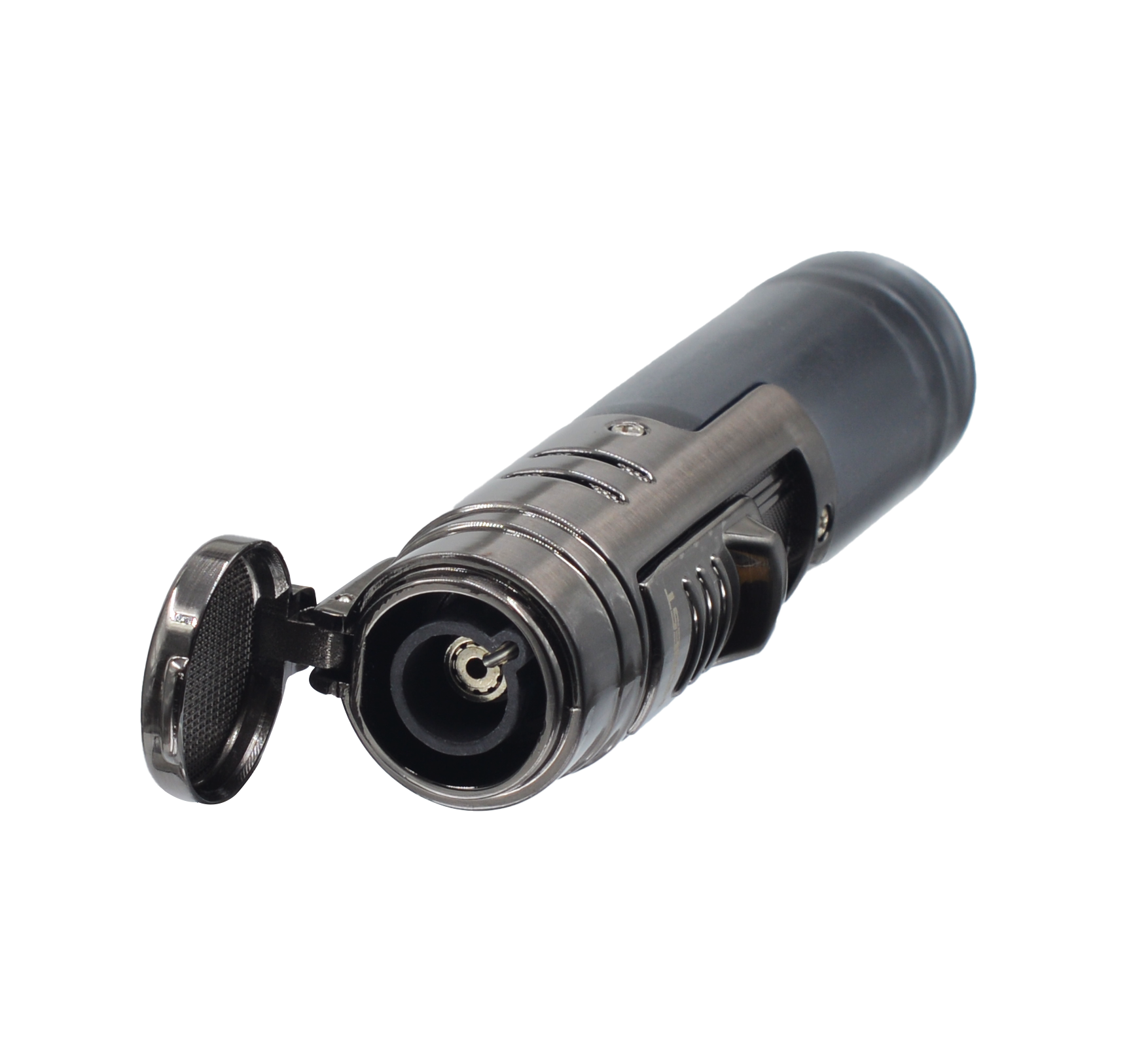 SENSORITE Mini Pocket Torch — Compact Refillable Jet Lighter with Protective Cap - Sensorite
