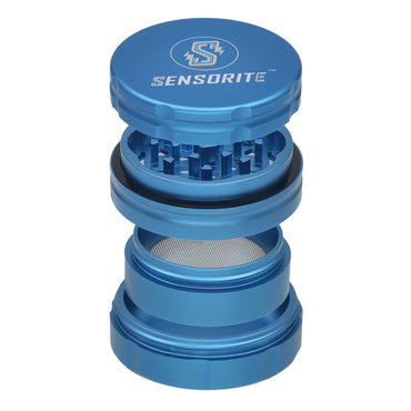 SENSORITE 4-Piece Premium Aluminum Grinder With Changeable Screen & Bump Ring - Sensorite