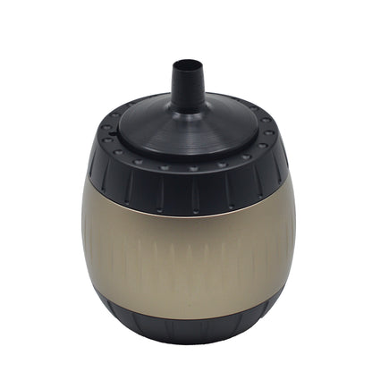 SENSORITE Barrel Shape Grinder With Non-stick Coated Shredder Plates Metal Cone Loader & Packing Poker - Sensorite