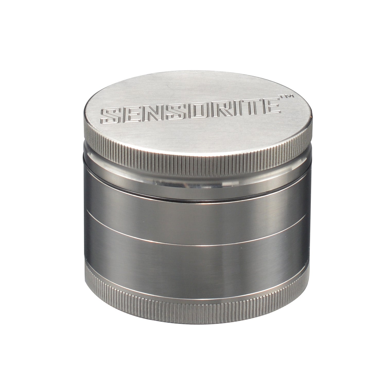 SENSORITE 2-inch 4 Parts Stainless Steel Grinder with Magnetic Connection & Changeable Screen - Sensorite