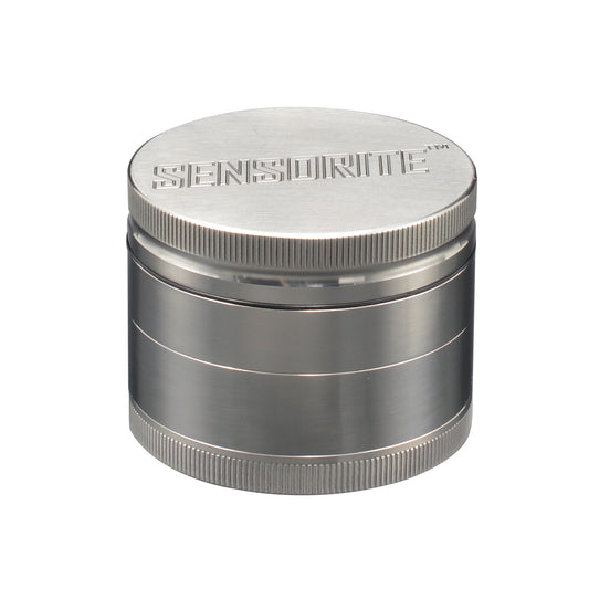 SENSORITE 2-inch 4 Parts Stainless Steel Grinder with Magnetic Connection & Changeable Screen - Sensorite