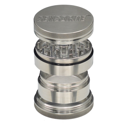 SENSORITE 2.4-inch Stain-less Steel Grinder with Replaceable Screen & Strong Magnetic Connection - Sensorite