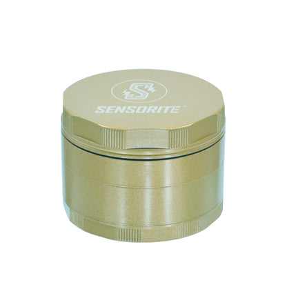 SENSORITE 2.5-inch Fully Non-stick Coated Aluminum Grinder with Smooth Finish & Double Blades Teeth - Sensorite