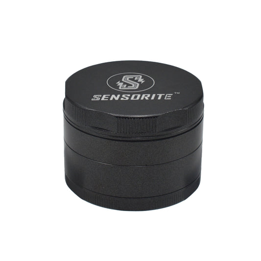 SENSORITE 2.5-inch Fully Non-stick Coated Aluminum Grinder with Smooth Finish & Double Blades Teeth - Sensorite