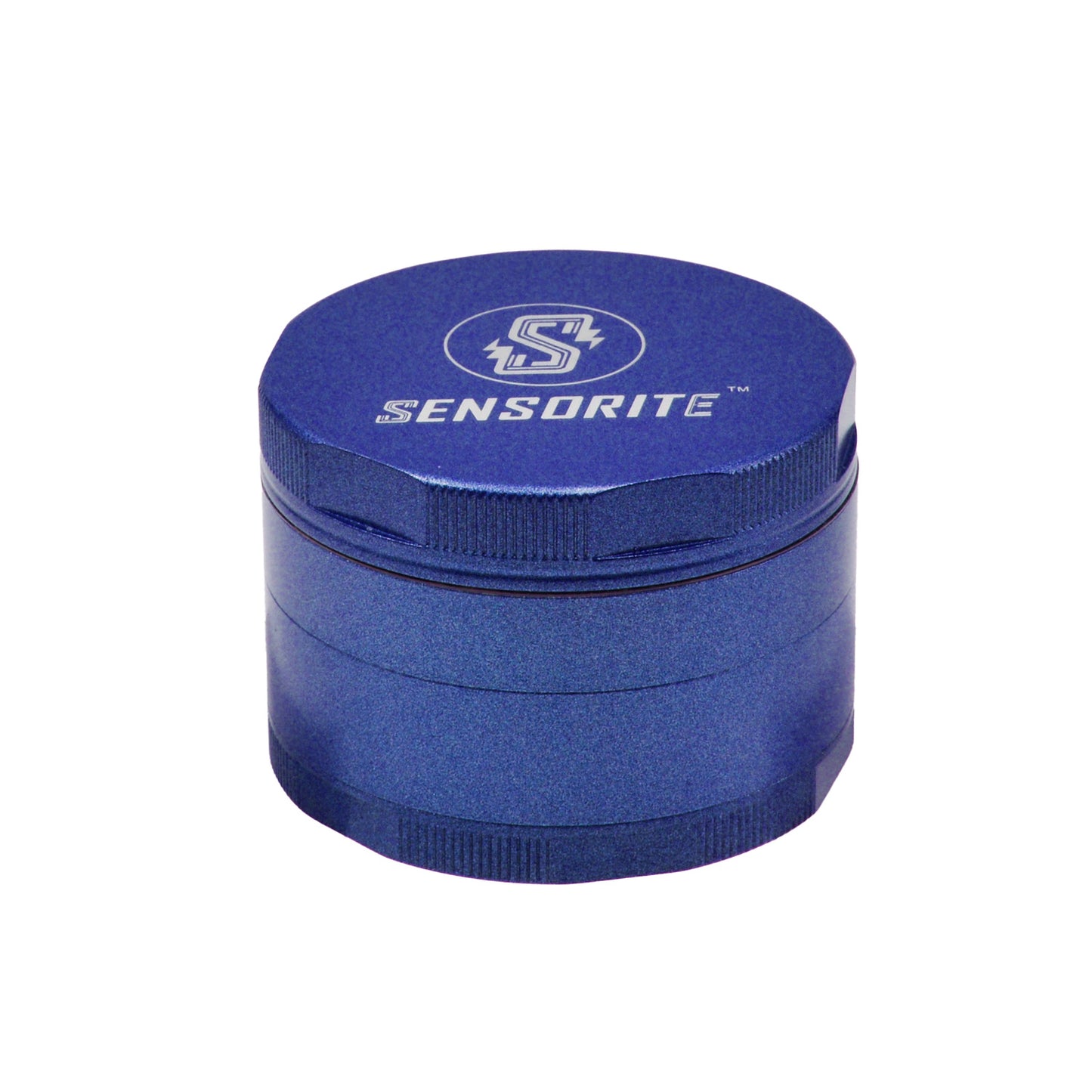 SENSORITE 2.5-inch Fully Non-stick Coated Aluminum Grinder with Smooth Finish & Double Blades Teeth - Sensorite