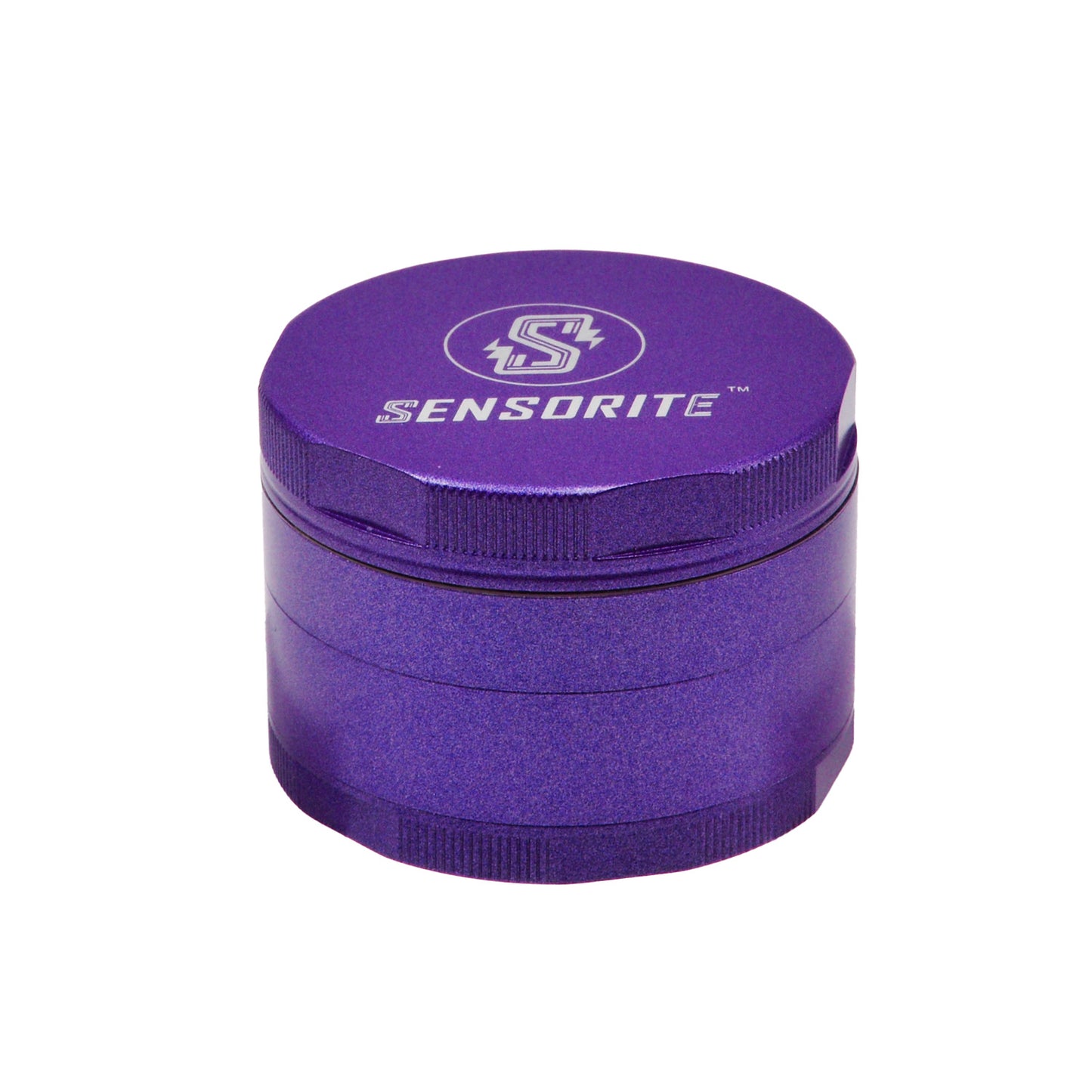 SENSORITE 2.5-inch Fully Non-stick Coated Aluminum Grinder with Smooth Finish & Double Blades Teeth - Sensorite