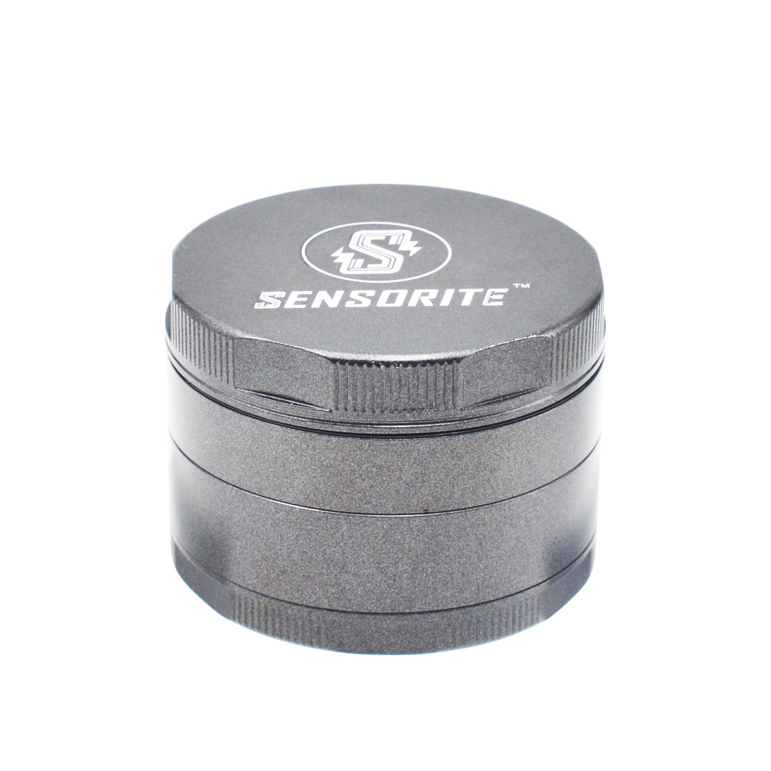 SENSORITE 2.5-inch Fully Non-stick Coated Aluminum Grinder with Smooth Finish & Double Blades Teeth - Sensorite