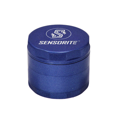 SENSORTIE 2.2-inch Easy Grip Nut Shape Aluminum Grinder with Double Blades Sharp Teeth & Fully Non-stick Coating - Sensorite