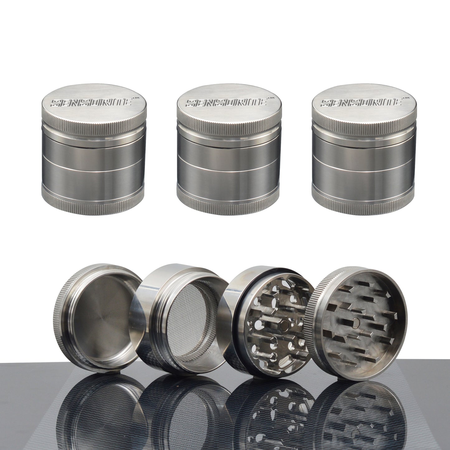 Sensorite Aegis Stainless Steel Modular Grinder SENSORITEUSA
