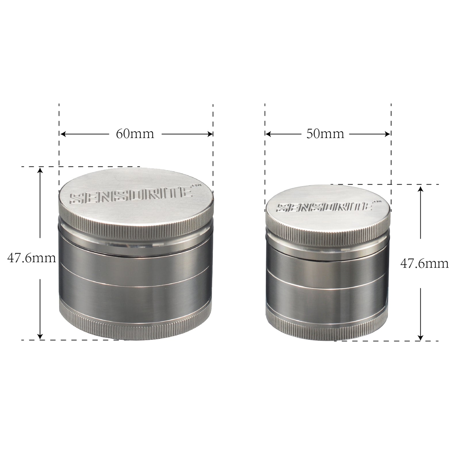 Sensorite Aegis Stainless Steel Modular Grinder SENSORITEUSA