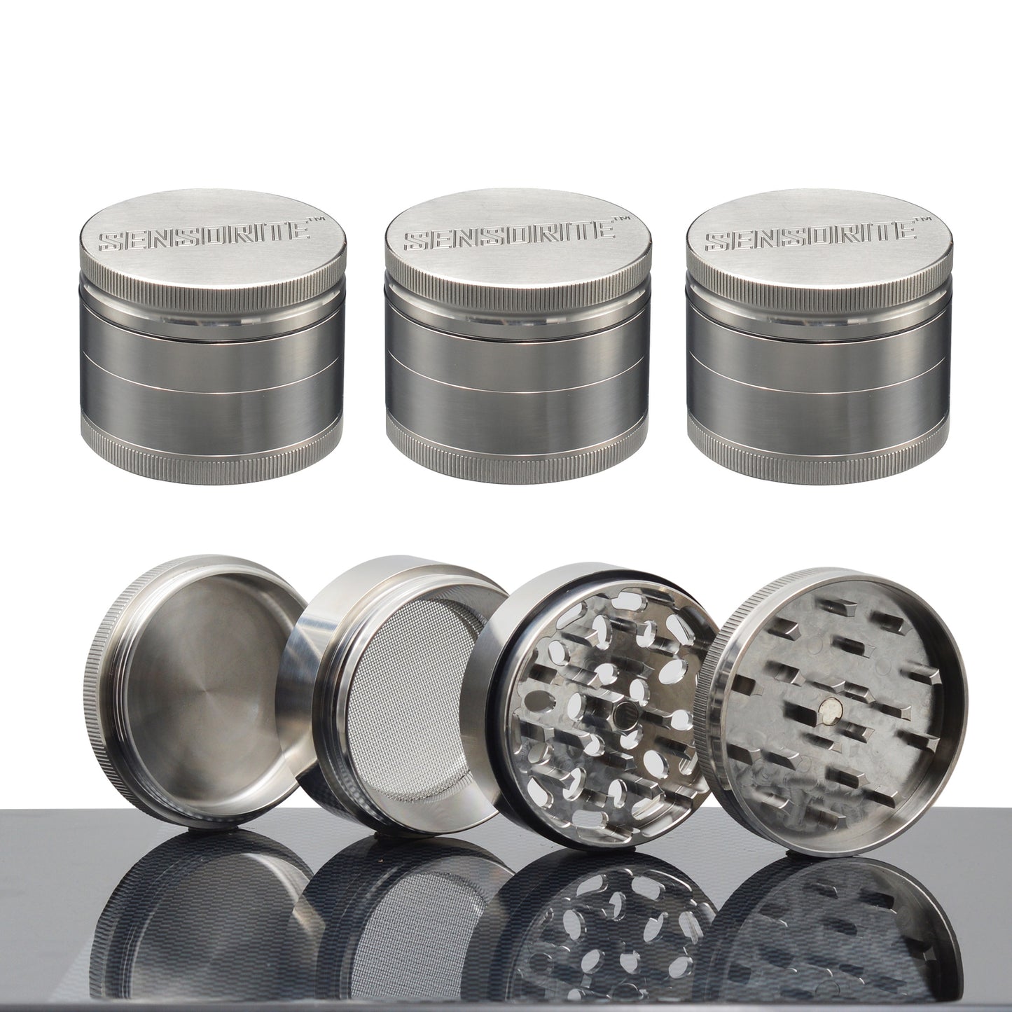 Sensorite Aegis Stainless Steel Modular Grinder SENSORITEUSA