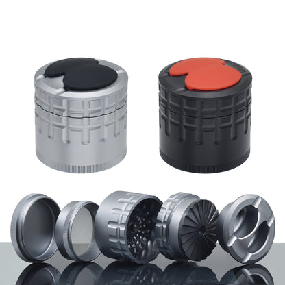 Sensorite Fusion 63mm Non-Stick Grinder with Airtight Storage & Ashtray Lid Sensorite