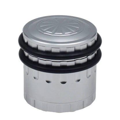 Sensorite Millstone 63mm Hard Anodized Grinder with Top Storage & Easy-Clean Ring Sensorite