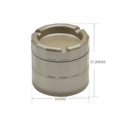 Sensorite Omni 63mm Non-Stick Grinder with Integrated Ashtray Lid SENSORITEUSA