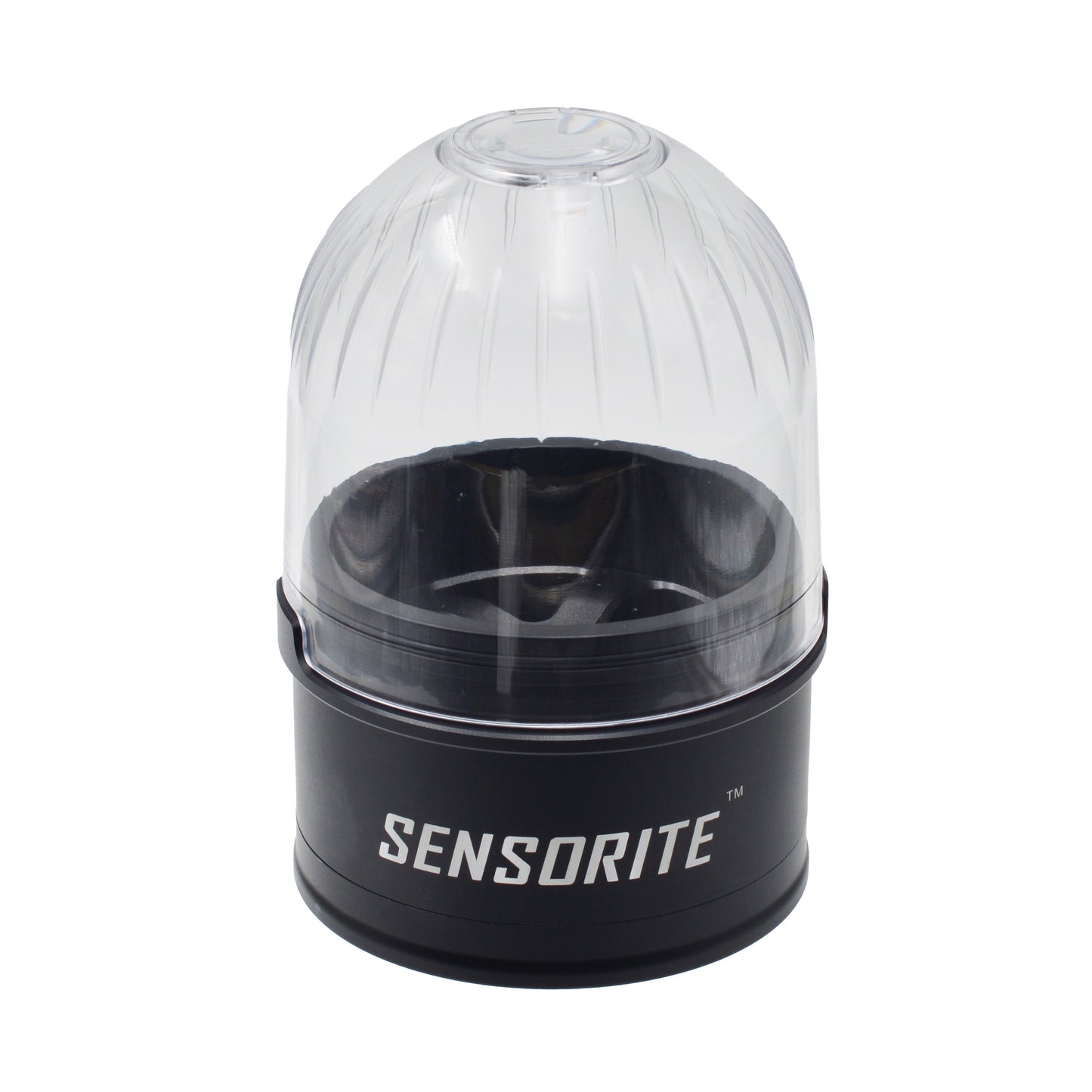 Sensorite Pro XL 75mm 5-Piece Aluminum Grinder with Magnifying Lid & Deep Storage Chamber Sensorite