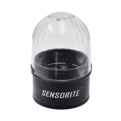 Sensorite Pro XL 75mm 5-Piece Aluminum Grinder with Magnifying Lid & Deep Storage Chamber Sensorite