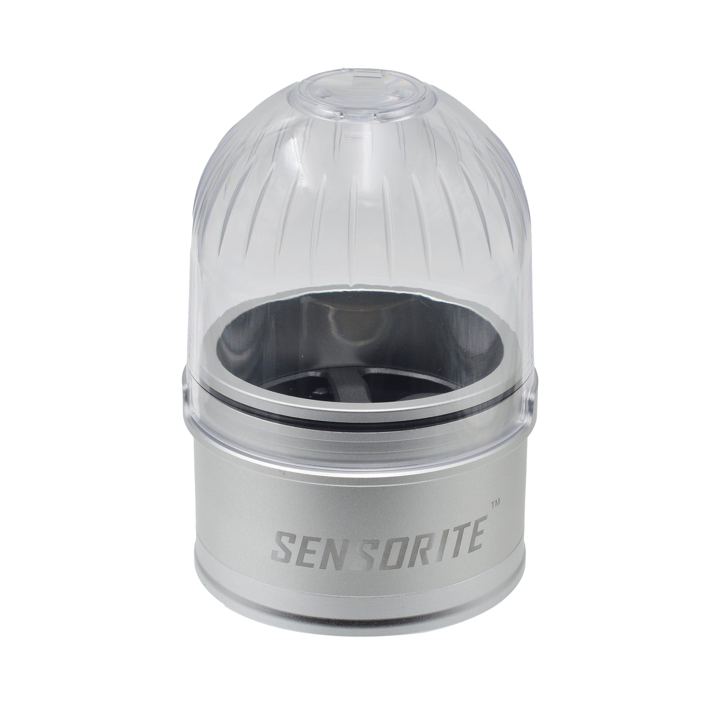 Sensorite Pro XL 75mm 5-Piece Aluminum Grinder with Magnifying Lid & Deep Storage Chamber Sensorite