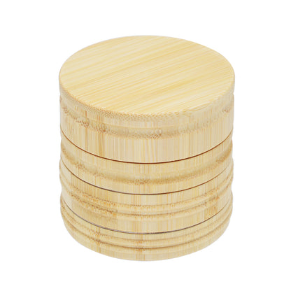 SENSORITE 2.5-inch Wooden Grinder with Built-in Hard Aluminum Teeth Thread-less Connection & Easy Changeable Screen - Sensorite