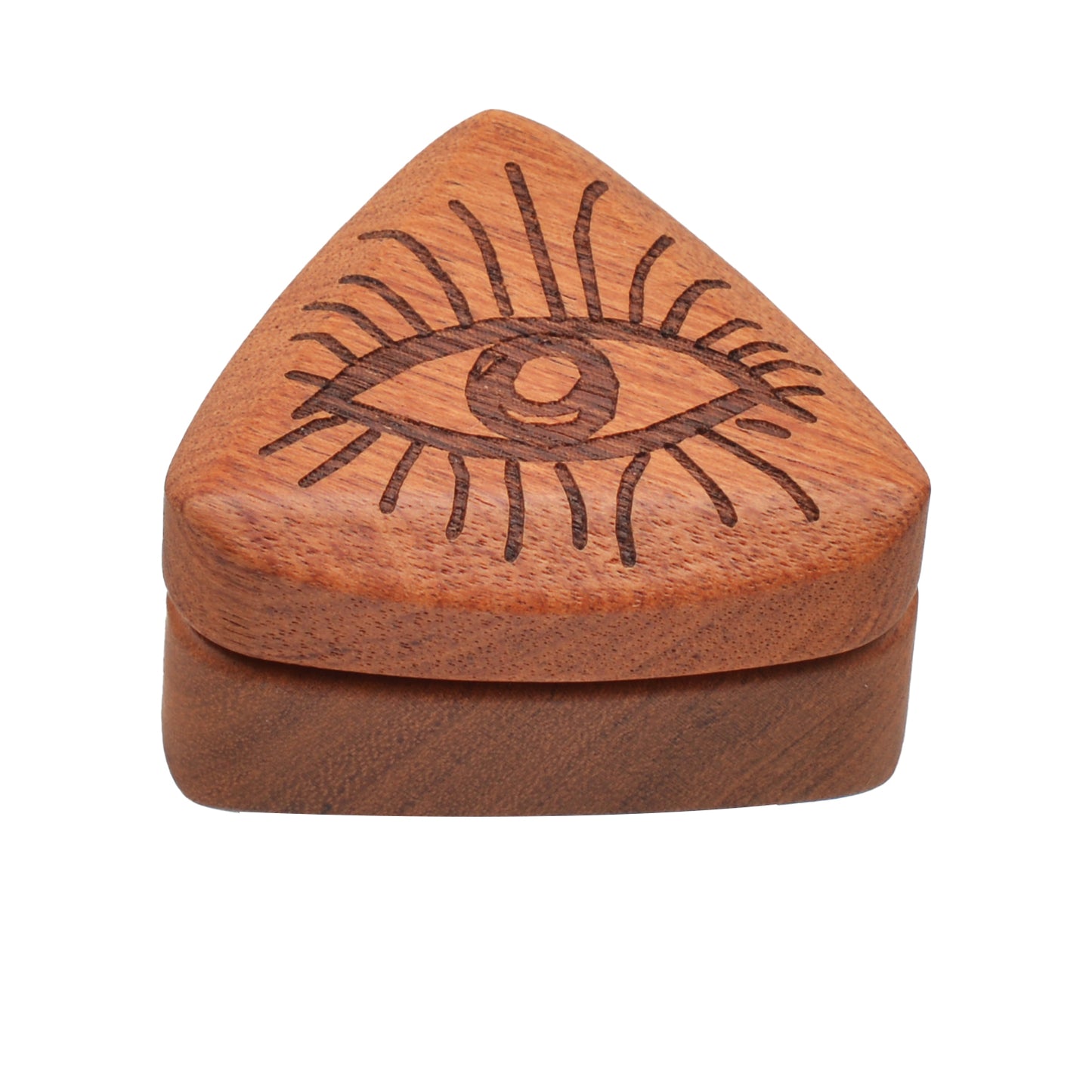 SENSORITE Third Eye Natural Solid Wood Body Grinder with Built-in Zin Alloy Teeth & Strong Magnet Connection - Sensorite