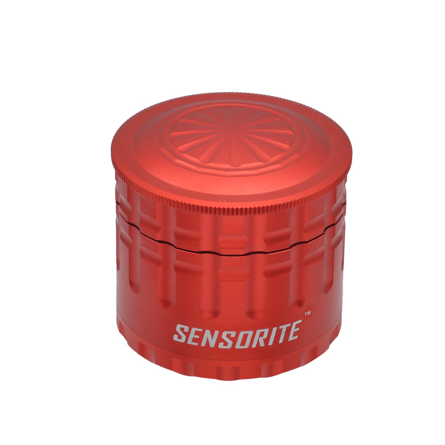 SENSORITE 2.2-inch Mill Style Aluminum Grinder with Bonus Storage & Non-stick Coated Shredder Plates - Sensorite