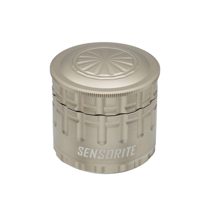 SENSORITE 2.2-inch Mill Style Aluminum Grinder with Bonus Storage & Non-stick Coated Shredder Plates - Sensorite