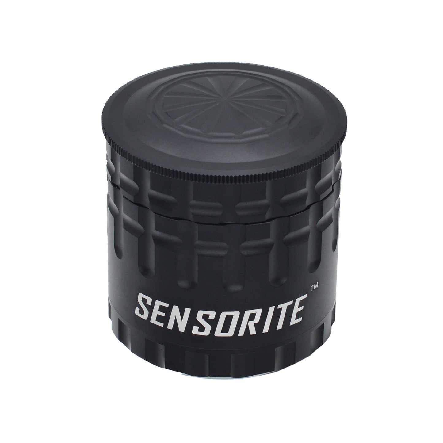 SENSORITE 2.5-inch Aluminum Grinder With Non-stick Coated Millstone Shredder Plates & Bonus Storage - Sensorite