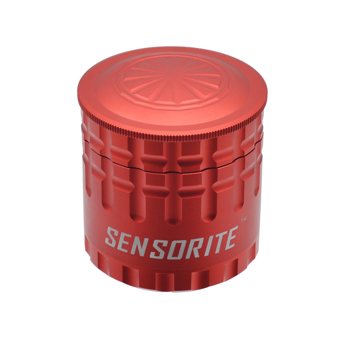 SENSORITE 2.5-inch Aluminum Grinder With Non-stick Coated Millstone Shredder Plates & Bonus Storage - Sensorite