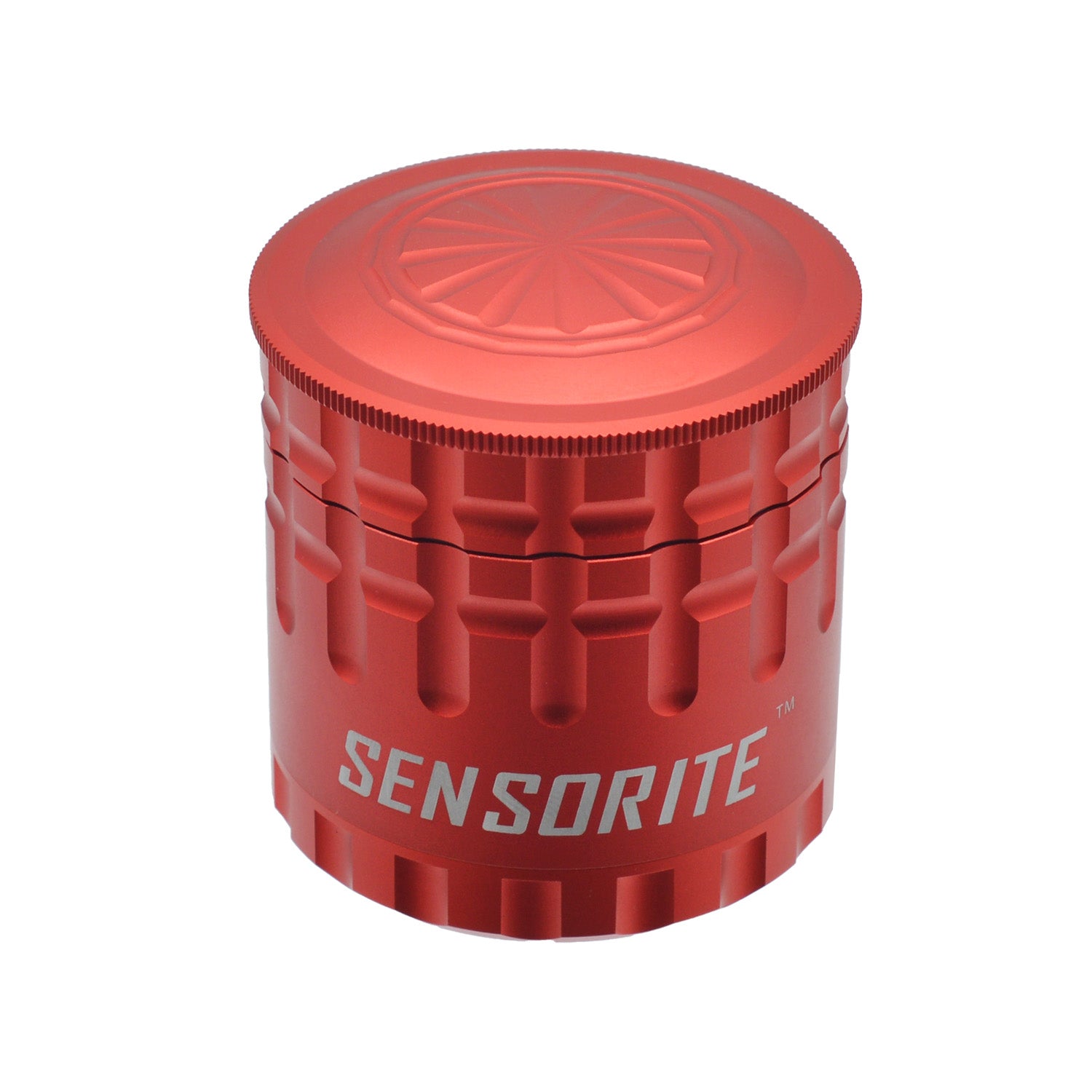 SENSORITE 2.5-inch Aluminum Grinder With Non-stick Coated Millstone Shredder Plates & Bonus Storage - Sensorite