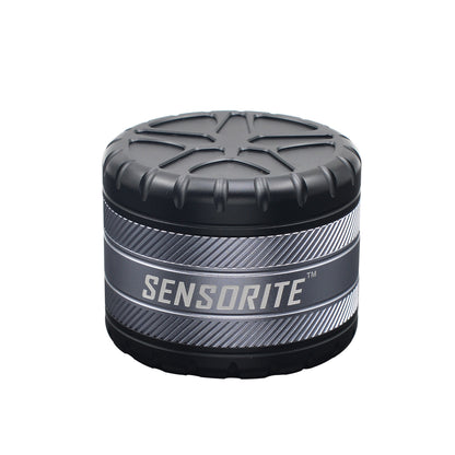 SENSORITE 4-Part Special Norch Wheel Shape Design Premium Aluminum Grinder with 6-Blade Tooth - Sensorite