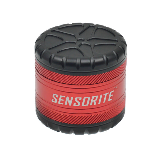 SENSORITE 5 Parts Aluminum Grinder With 6-Blade Tooth  & Unique Wheel Shape Design - Sensorite