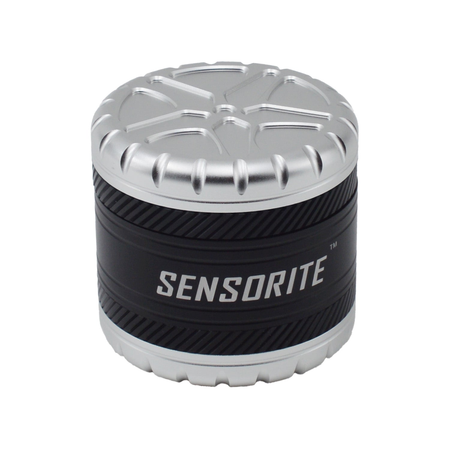 SENSORITE 5 Parts Aluminum Grinder With 6-Blade Tooth  & Unique Wheel Shape Design - Sensorite