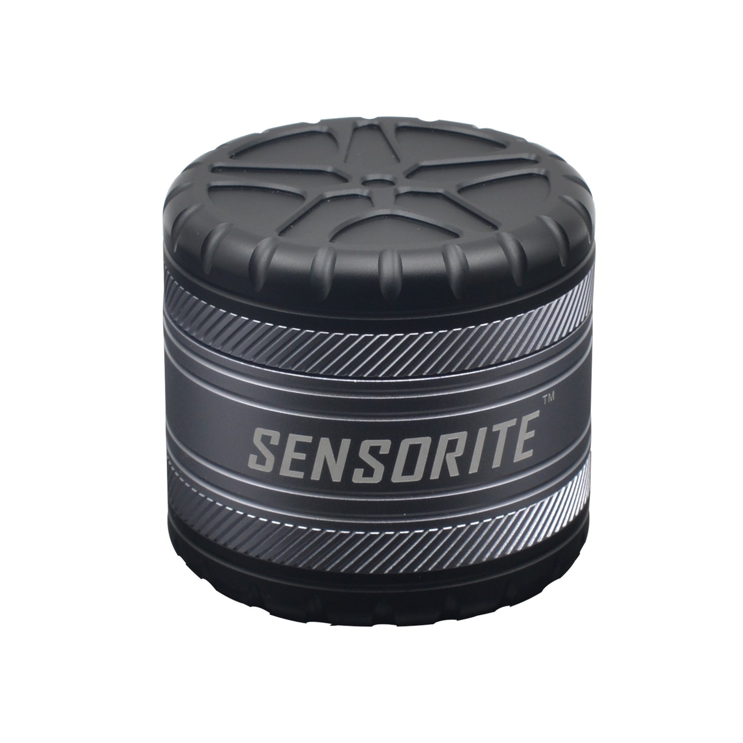 SENSORITE 5 Parts Aluminum Grinder With 6-Blade Tooth  & Unique Wheel Shape Design - Sensorite